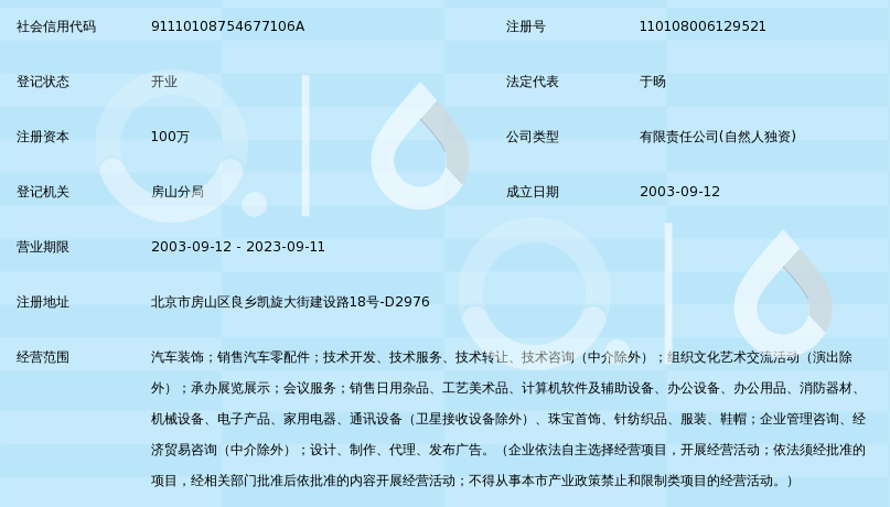 北京海桥世纪汽车装饰